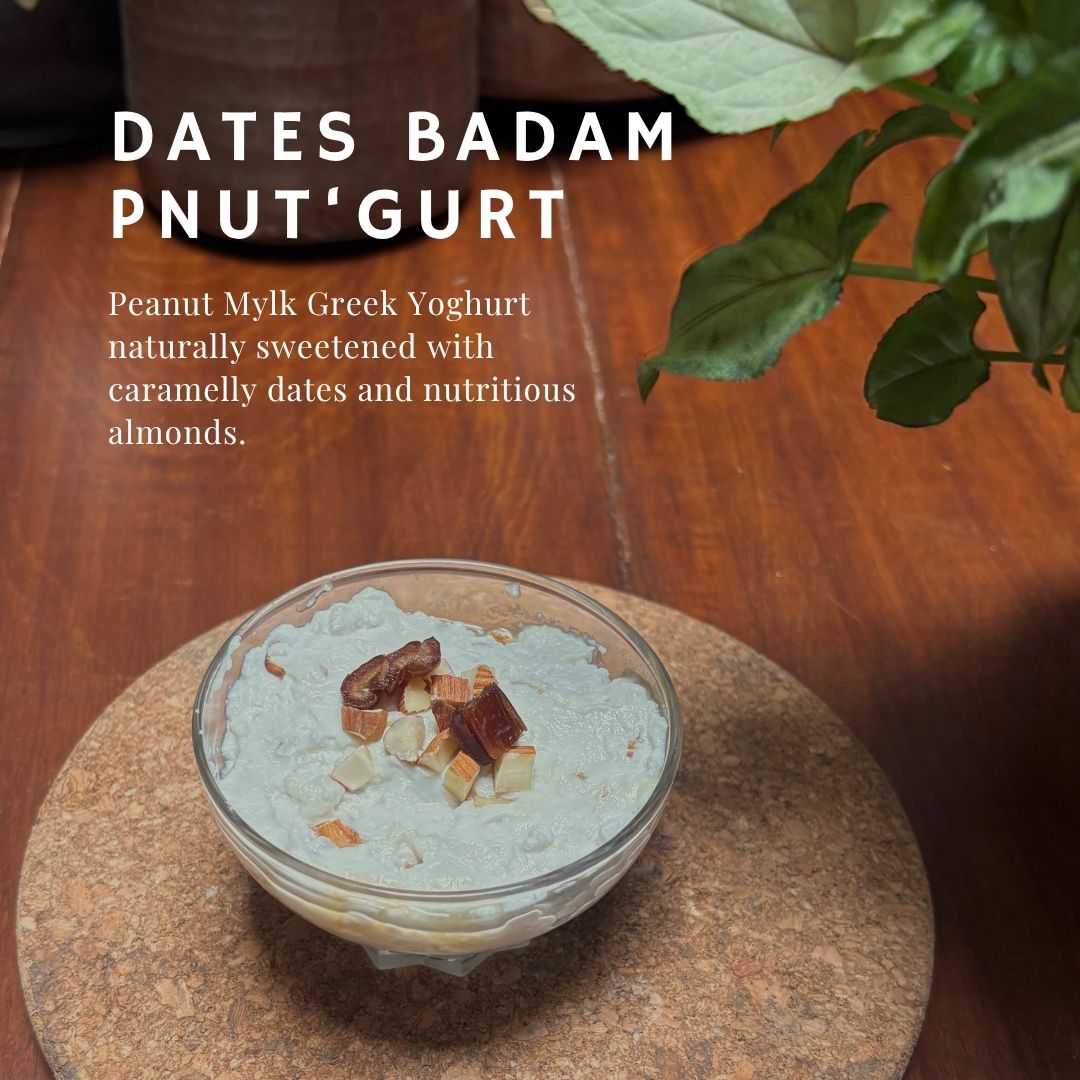 Dates Badam Pnut Gurt